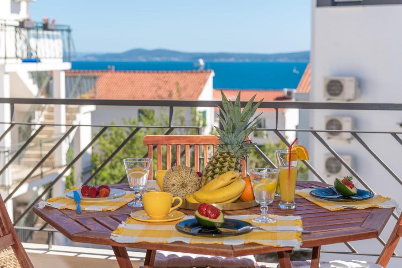 Villa Seaview With Pool - Apartment Yellow Trogir Eksteriør bilde